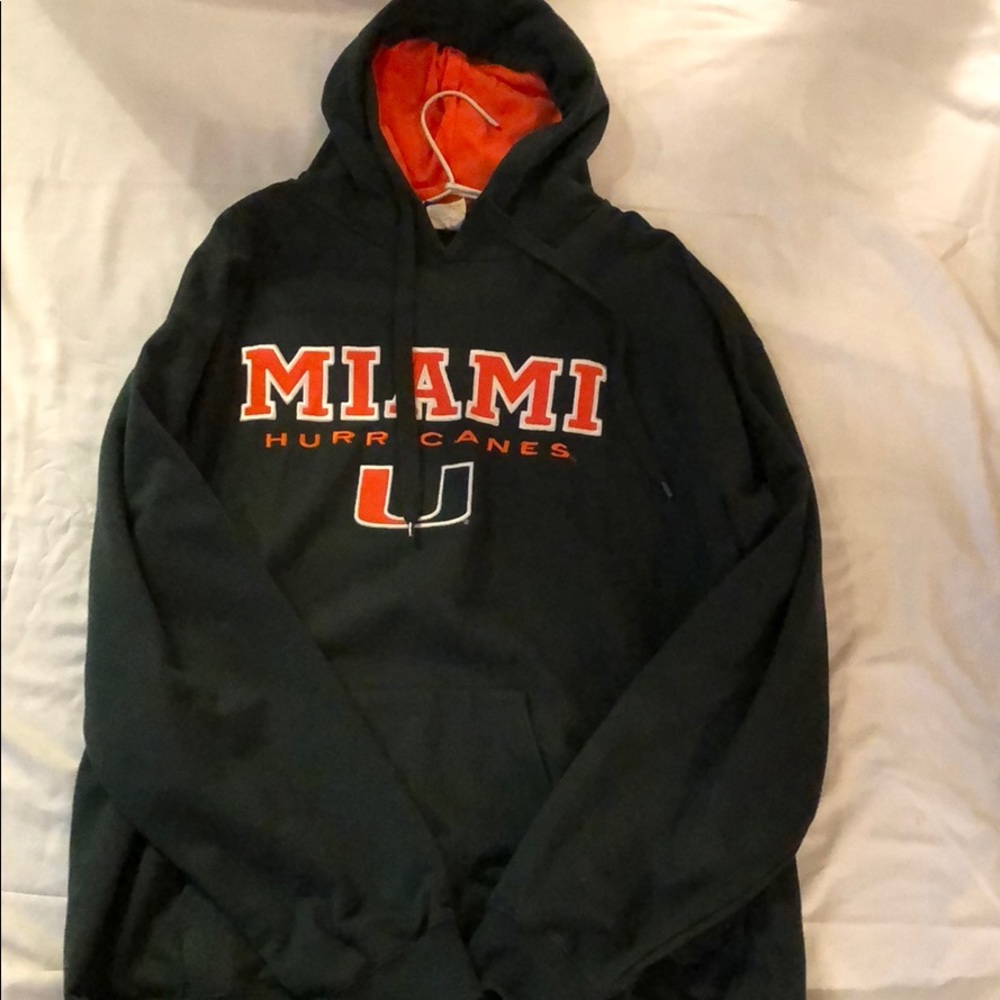 University of Miami Hoodie Sweatshirt